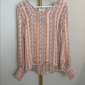 Cream Blouse - Tank Top Built-In Size 40